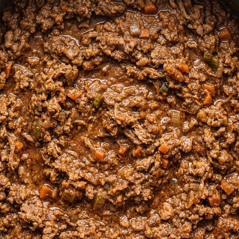 Ragu alla Bolognese texture
